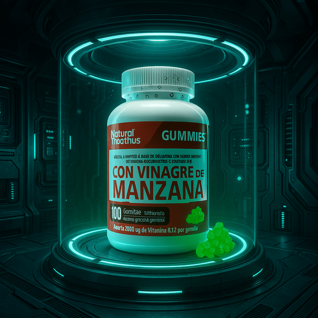 🍎 Gomitas Vinagre de Manzana + Vit C: Tu Bienestar Diario ✨ - VIDSAFIT