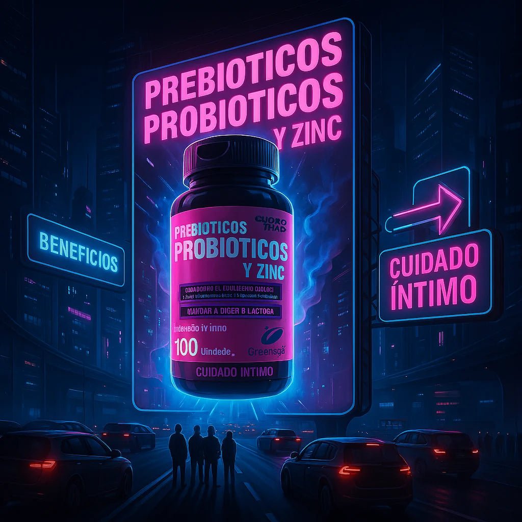 🌸 Probióticos + Prebióticos + Zinc: Bienestar Íntimo Femenino ✨ - VIDSAFIT
