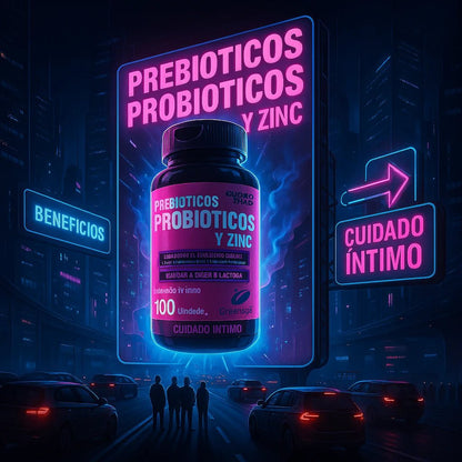🌸 Probióticos + Prebióticos + Zinc: Bienestar Íntimo Femenino ✨ - VIDSAFIT